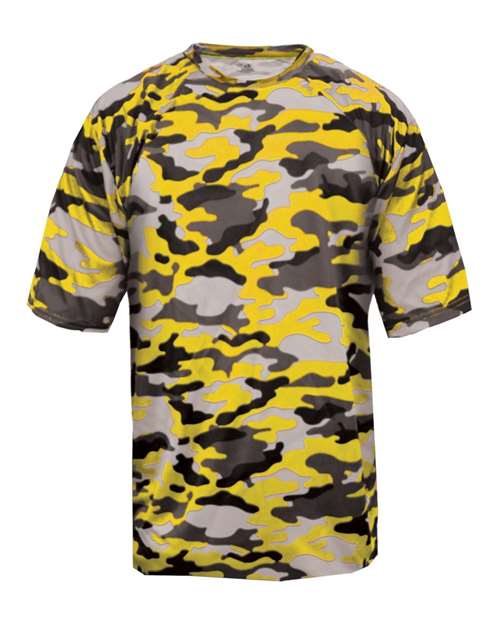 Youth Camo T-Shirt - Gold Front