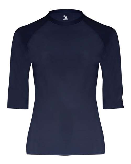 Men's Pro-Compression Half Sleeve T-Shirt - Navy Front