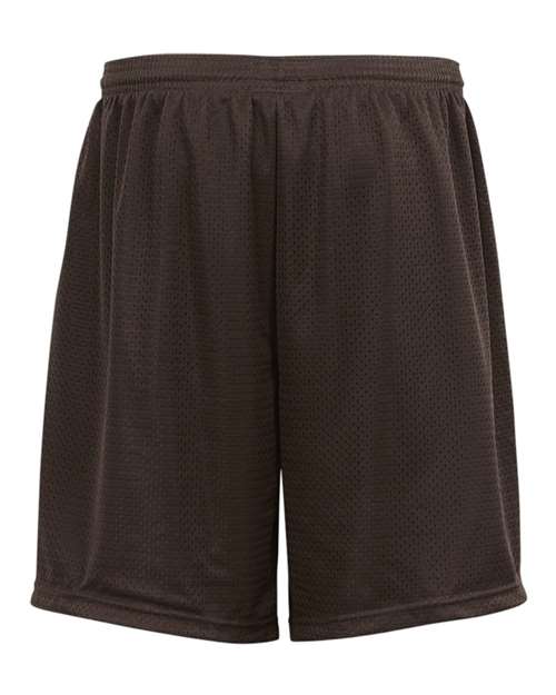 Youth Pro Mesh 6" Shorts - Brown Back
