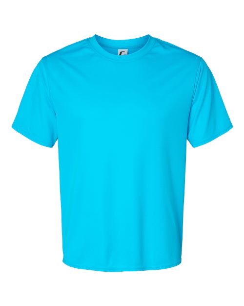 Unisex Performance T-Shirt - Electric Blue Front
