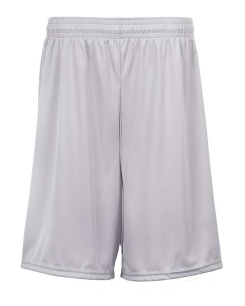 Men's Performance Shorts - Silver Front