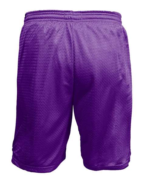 Youth Mesh Shorts - Purple Back
