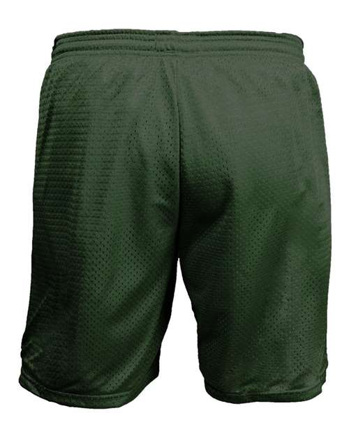 Youth Mesh Shorts - Forest Back
