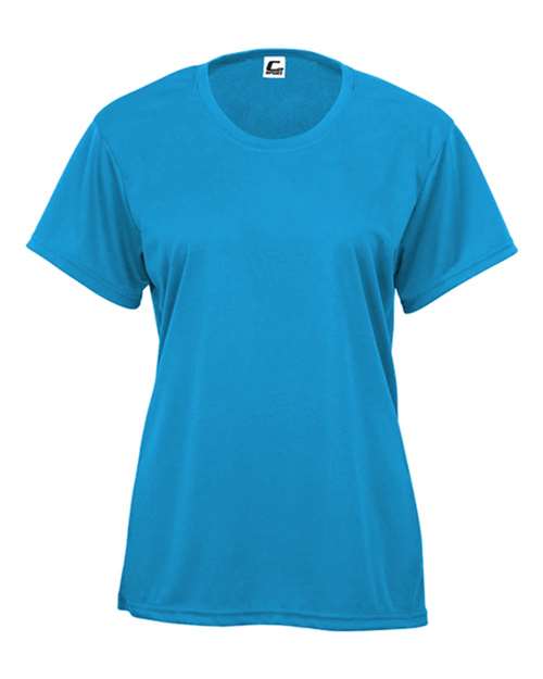 Women’s Performance T-Shirt - Electric Blue Front