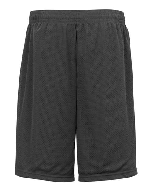 Men's Pro Mesh 9" Shorts with Pockets - Graphite Back