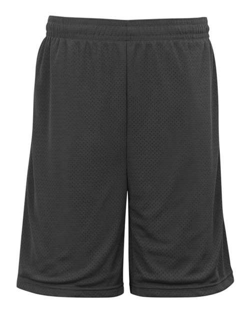 Men's Pro Mesh 9" Shorts with Pockets - Graphite Front