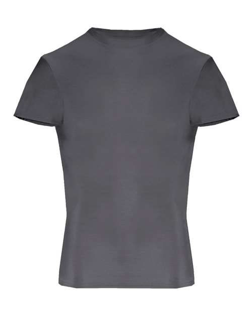 Youth Pro-Compression T-Shirt - Graphite Front