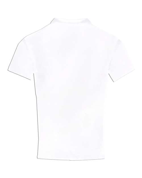 Youth Pro-Compression T-Shirt - White Back