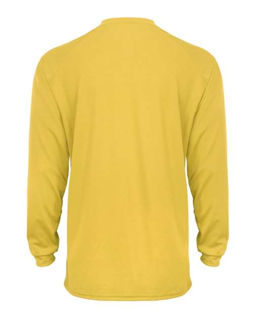 Unisex B-Core Long Sleeve T-Shirt - Gold Back