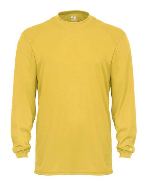 Unisex B-Core Long Sleeve T-Shirt - Gold Front