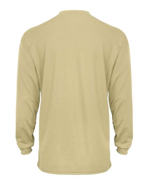 Unisex B-Core Long Sleeve T-Shirt - Vegas Gold Back
