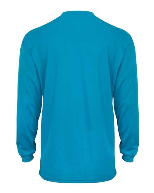 Unisex B-Core Long Sleeve T-Shirt - Electric Blue Back