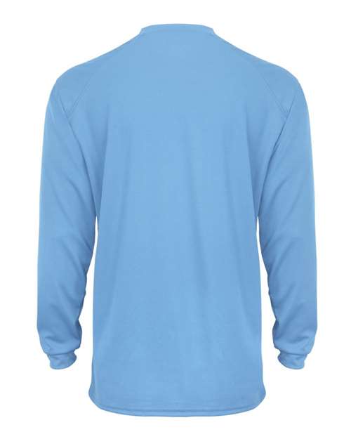 Unisex B-Core Long Sleeve T-Shirt - Columbia Blue Back
