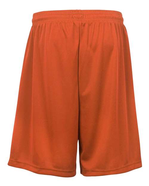 Men's B-Core 7" Shorts - Burnt Orange Back