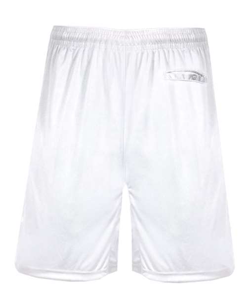 Men's BT5 9" Inseam Trainer Shorts - White Back