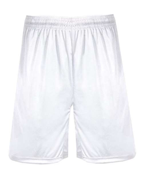 Men's BT5 9" Inseam Trainer Shorts - White Front
