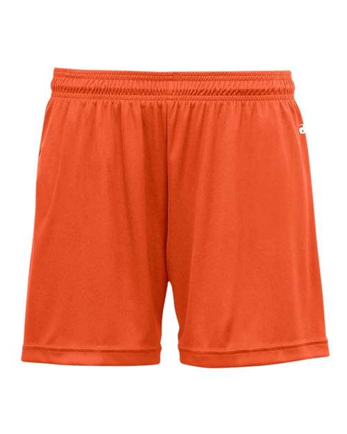 Women's B-Core 5" Inseam Shorts - Burnt Orange Front