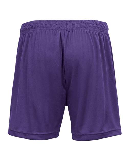 Women's B-Core 5" Inseam Shorts - Purple Back