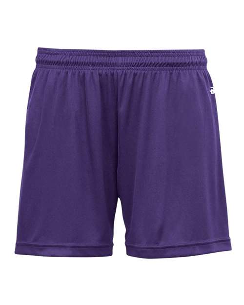 Women's B-Core 5" Inseam Shorts - Purple Front