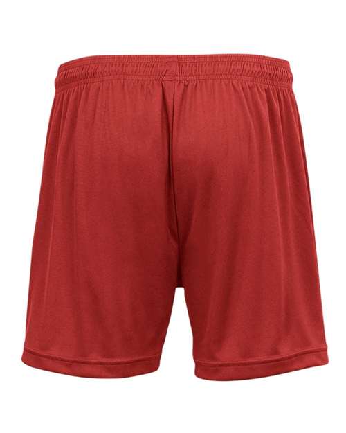 Women's B-Core 5" Inseam Shorts - Red Back
