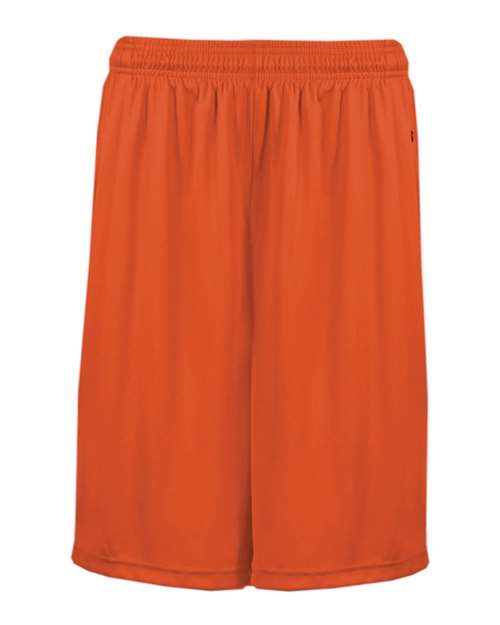 Men's B-Core 10" Shorts with Pockets - Burnt Orange Front