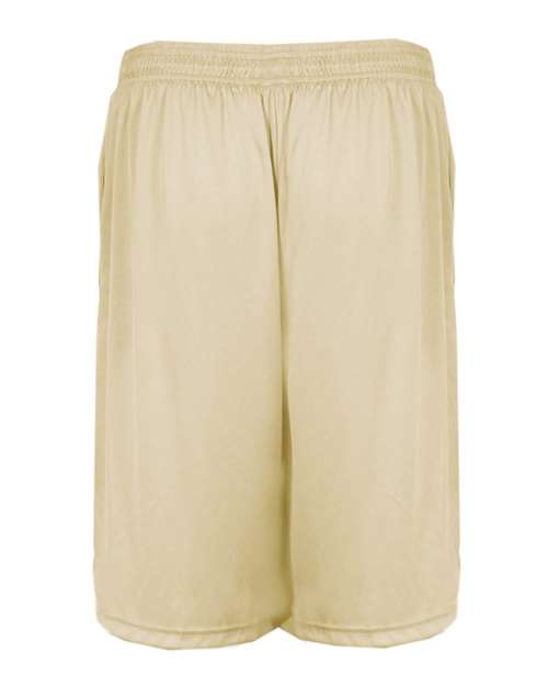 Men's B-Core 10" Shorts with Pockets - Vegas Gold Back