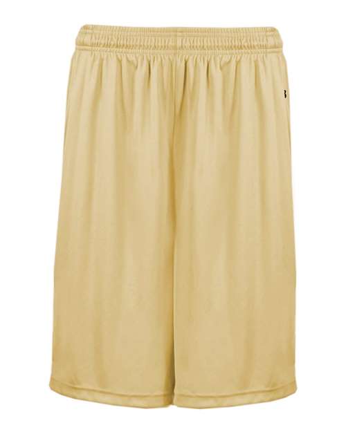 Men's B-Core 10" Shorts with Pockets - Vegas Gold Front