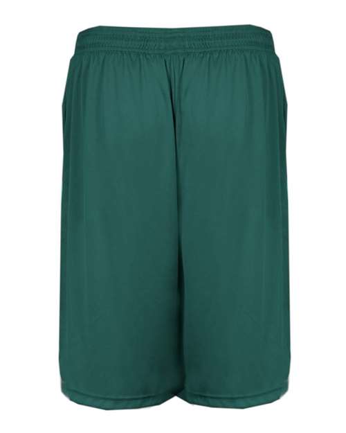 Men's B-Core 10" Shorts with Pockets - Forest Back