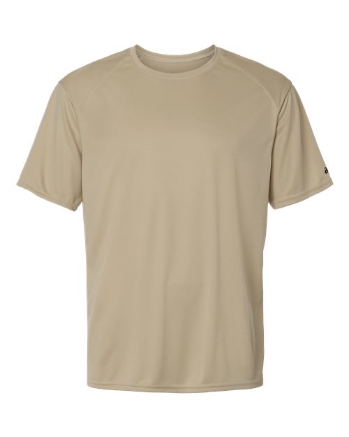 Men's B-Core Sport Shoulders T-Shirt - Sand Front