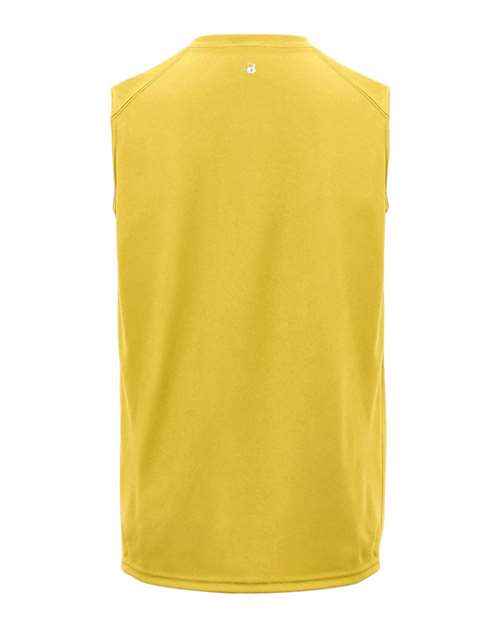 Men's B-Core Sleeveless T-Shirt - Gold Back