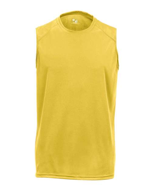 Men's B-Core Sleeveless T-Shirt - Gold Front