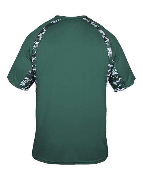 Men's Hook Digital T-Shirt - Forest/ Forest Back