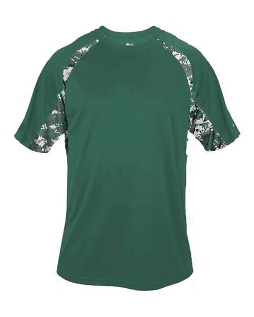 Men's Hook Digital T-Shirt - Forest/ Forest Front