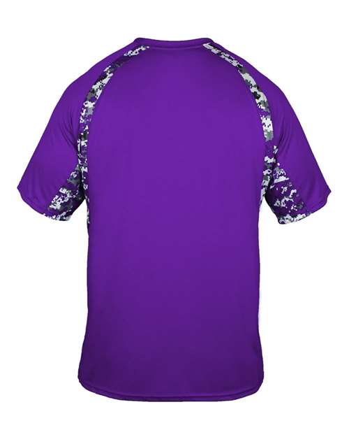 Men's Hook Digital T-Shirt - Purple/ Purple Back
