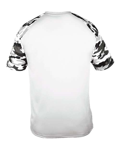 Men's Camo Sport T-Shirt - White/ White Camo Back