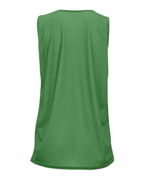 Women's Pro Mesh Reversible Tank Top - Kelly/ White Back