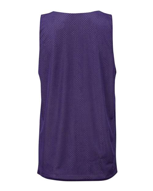 Women's Pro Mesh Reversible Tank Top - Purple/ White Back
