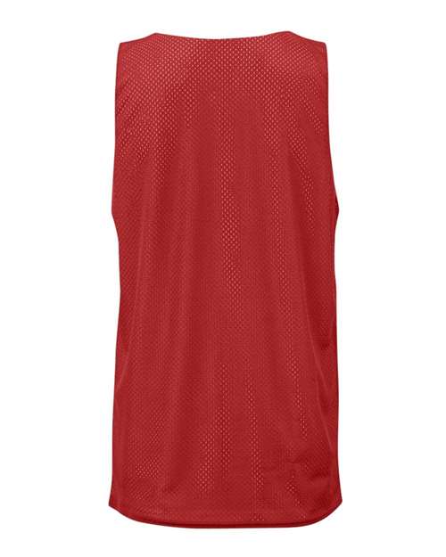 Women's Pro Mesh Reversible Tank Top - Red/ White Back