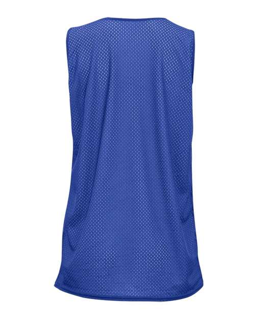 Women's Pro Mesh Reversible Tank Top - Royal/ White Back