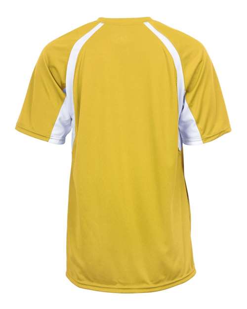 Men's B-Core Hook T-Shirt - Gold/ White Back