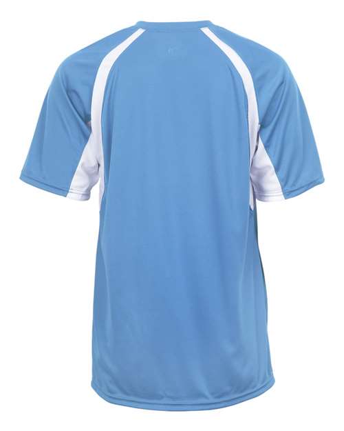 Men's B-Core Hook T-Shirt - Columbia Blue/ White Back