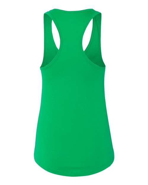 Women's Ideal Racerback Tank - Kelly Green Back