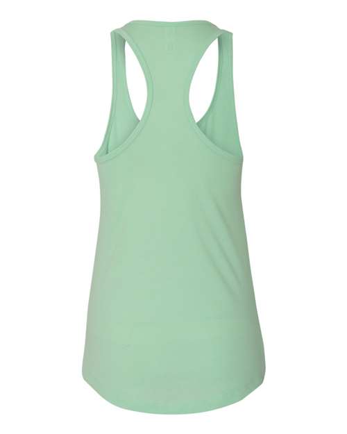 Women's Ideal Racerback Tank - Mint Back
