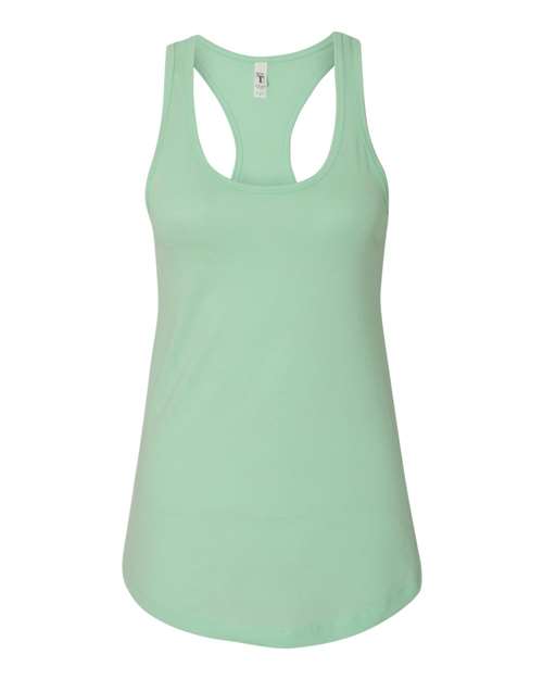 Women's Ideal Racerback Tank - Mint Front