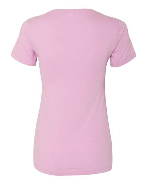Women's Ideal V-Neck T-Shirt - Lilac Back
