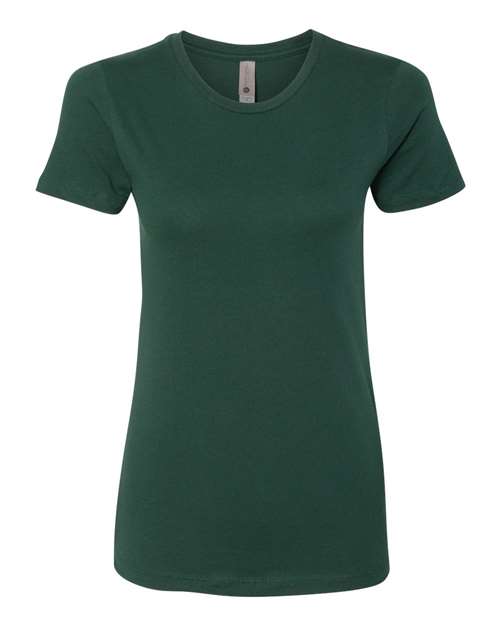 Women’s Cotton T-Shirt - Forest Green Front
