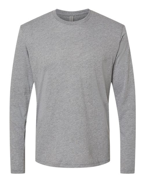 Men's Triblend Long Sleeve T-Shirt - Premium Heather Front