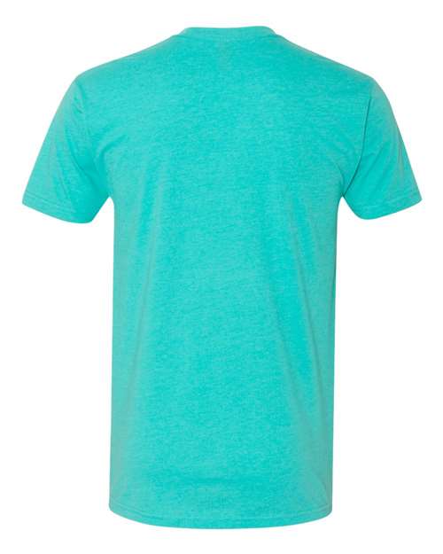 Unisex CVC T-Shirt - Tahiti Blue Back