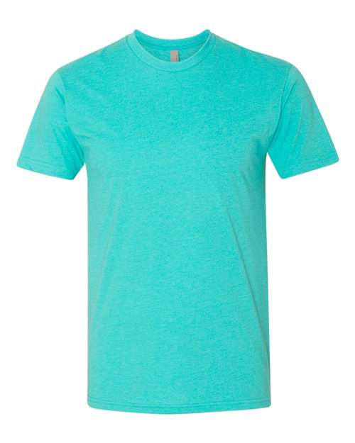 Unisex CVC T-Shirt - Tahiti Blue Front