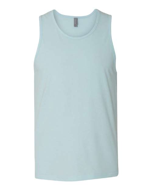 Unisex CVC Tank - Ice Blue Front